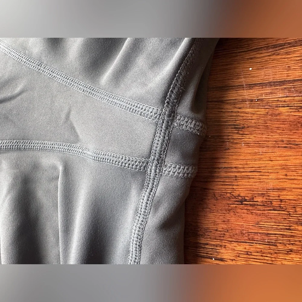 Women's Black High-Waisted Body Butter Leggings - Picture 3 of 5